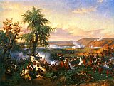 Horace Vernet The Battle of Habra painting